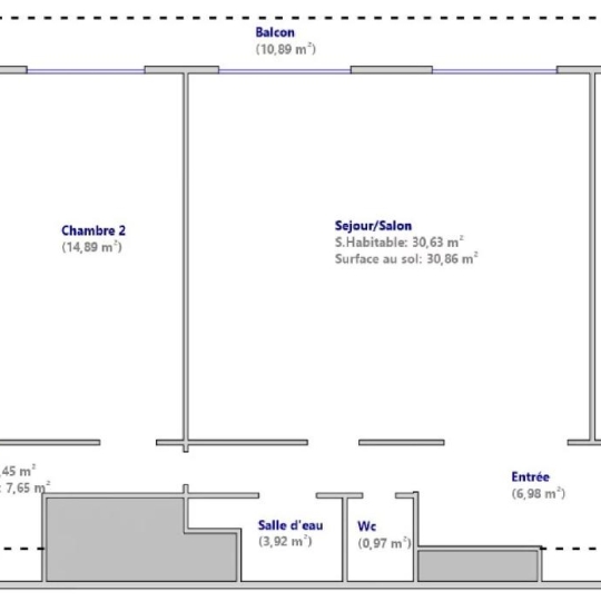  PHILIPPE MENAGER et NICOLAS HUG : Appartement | PARIS (75013) | 93 m2 | 920 000 € 